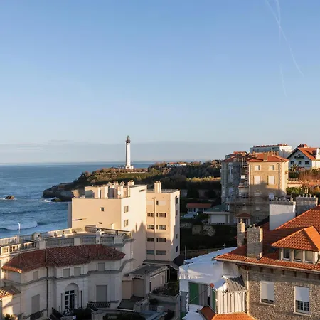 Apartmán Duplex Panoramique Avec Vue Sur L'ocean Et Jaccuzi Biarritz